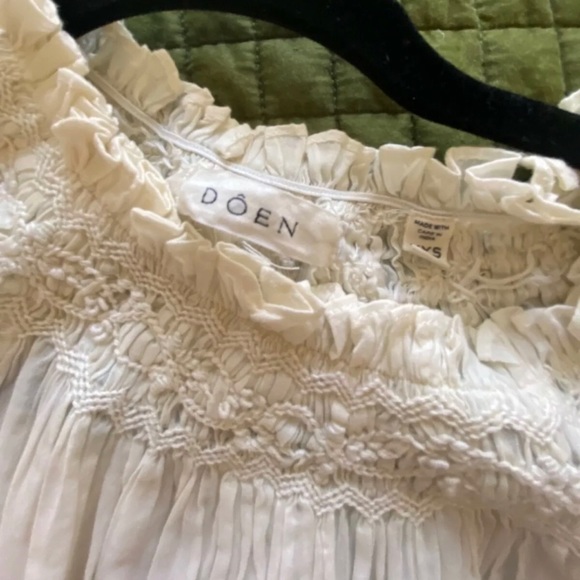 SOLD! Doen Odessa Nightgown salt xxs - Picture 5 of 7